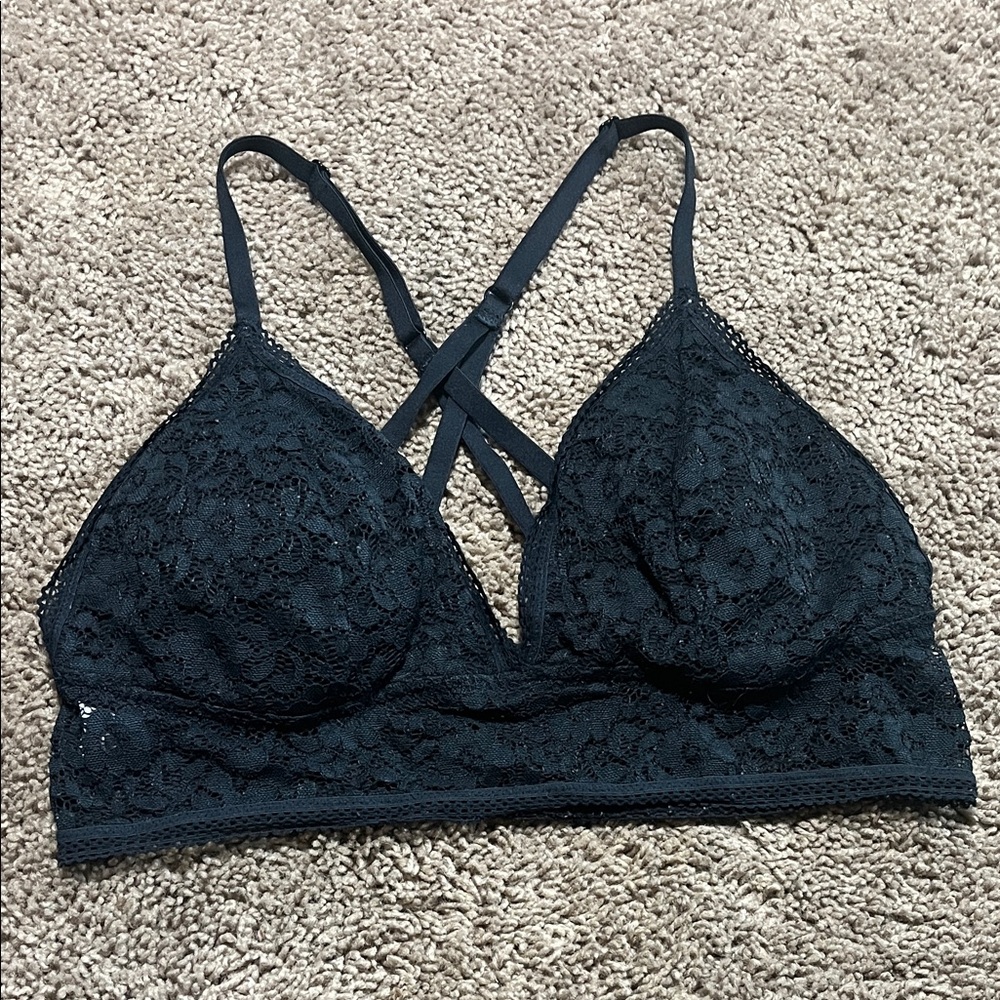 Xhilaration Black Lace Bralette